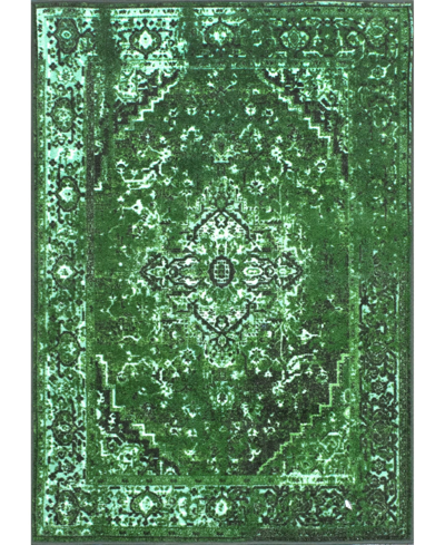 Nuloom Giza Vintage-inspired Persian Reiko 4'4" X 6' Area Rug In Green