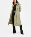 MANGO WOMEN'S CLASSIC BELTED TRENCH