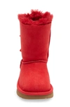 Ugg Bailey Bow Ii Water Resistant Genuine Shearling Boot In Ribbon Red