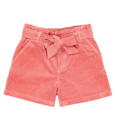 Polo Ralph Lauren Teen Girls Pink Corduroy Shorts In Desert Rose