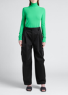 Bottega Veneta Light Weight Technoskin Sweater In Parakeet