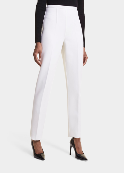 Michael Kors Double Crepe Sable Flare Pant In Nocolor