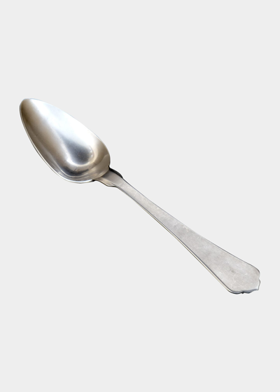 Astier De Vilatte Naples Serving Spoon, Stone Finish