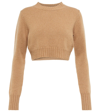 MAX MARA EUREKA CROPPED CASHMERE SWEATER