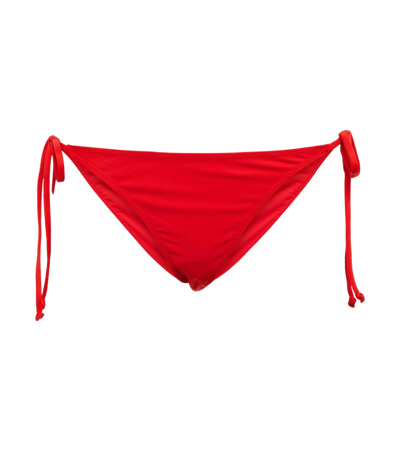 Ganni Bikini Bottoms In Red