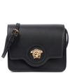 VERSACE LA MEDUSA LEATHER SHOULDER BAG