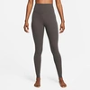 Nike Women's Yoga Luxe High-waisted Leggings In Medium Ash/particle Grey