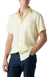 Rodd & Gunn Ellerslie Linen Textured Classic Fit Button-up Shirt In Sorbet