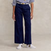 Ralph Lauren Chino Wide-leg Pant In Newport Navy