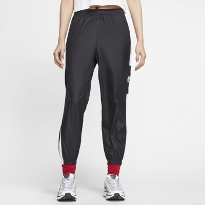 Nike Womens Drawstring Knit Jogger Pants In Black
