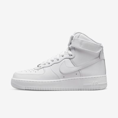 Nike Women's Air Force 1 High Shoes In White