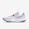 Nike Precision 6 Basketball Shoes In White,university Red,doll,doll