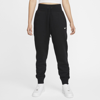 Nike Black Sportswear Phoenix Lounge Pants In Black