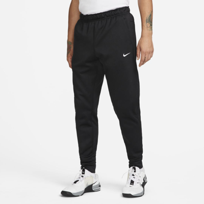 NIKE MEN'S  THERMA THERMA-FIT TAPERED FITNESS PANTS,14105545