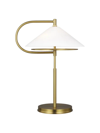 Kelly Wearstler Gesture Table Lamp In Burnished Brass