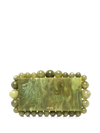 Cult Gaia Eos Clutch Clutch In Green Acrylic In Green