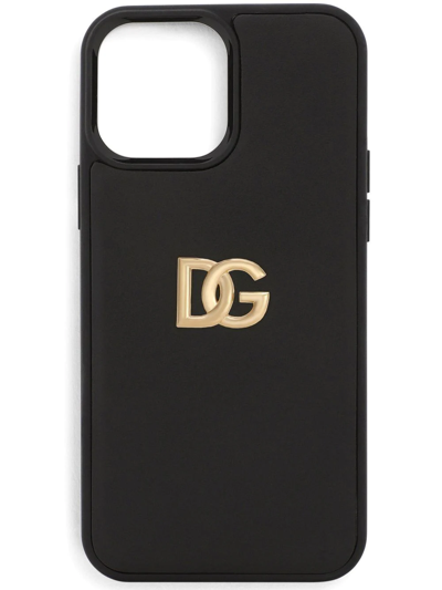 Dolce & Gabbana Black Iphone 13 Max Pro Phone Case