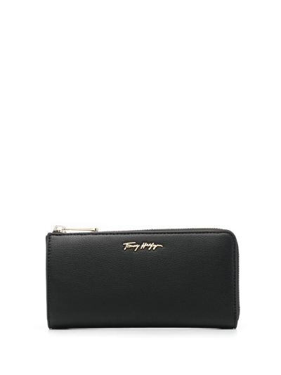 Tommy Hilfiger Joy Zip Wallet In Schwarz