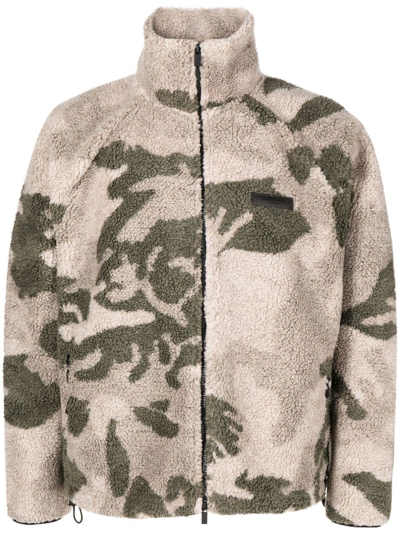 Essentials Camouflage Fleece Jacket