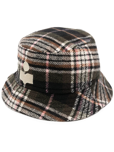 ★【Isabel Marant】★HALEYH TARTAN CHECK BUCKET HAT★ ☆【Isabel Marant】☆HALEYH TARTAN CHECK BUCKET HAT