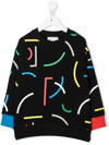 STELLA MCCARTNEY GRAPHIC-PRINT COTTON SWEATSHIRT