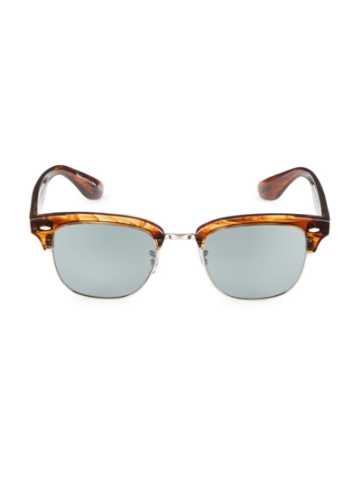 Oliver Peoples Brunello Cuccinelli X  48mm Capannelle Sunglasses In Blue