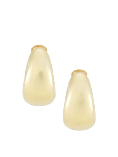 Kenneth Jay Lane 18k-gold-plated Clip-on Drop Earrings