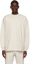 ESSENTIALS OFF-WHITE RELAXED SWEATSHIRT