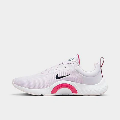 Nike Women's Renew In-season Tr 11 Training Shoes In Venice/blackened Blue/rush Pink/mystic Hibiscus