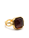 GOOSSENS CABOCHONS SQUARED RING