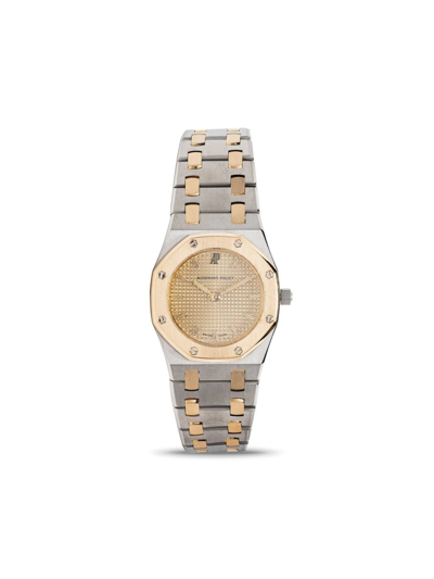 Pre-owned Audemars Piguet 1980-1990s  Royal Oak 22mm In Silver
