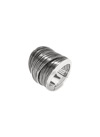 John Hardy Sterling Silver Bamboo Wide Crossover Statement Ring
