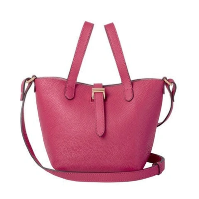 Meli Melo Thela Mini Shopper Lipstick Pink Cross Body Bag For Women
