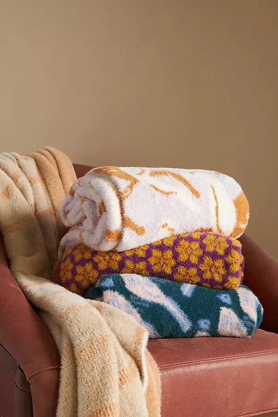 Anthropologie - Anthropologie  THROW 　ブランケット Anthropologie Theodore Blue Striped Gauze Throw Blanket NEW