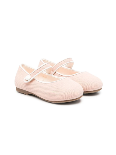 Age Of Innocence Kids' Round-toe Ballerina Sandals In Pink