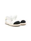 AGE OF INNOCENCE MARISSA CONTRASTING TOE-CAP ESPADRILLES