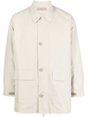 Essentials Barn Shirt Jacket In Neutrals