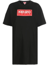 KENZO LOGO-PRINT T-SHIRT DRESS