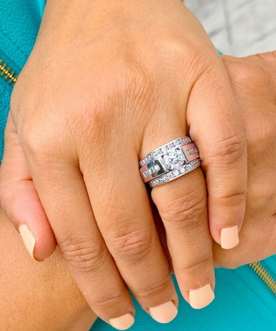 Pre-owned Knr Gia Certified 14k Solid White Gold Round Cut Diamond Engagement Rings 2.50 F Vs2