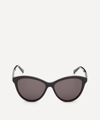 Saint Laurent Acetate Cat-eye Sunglasses In Black