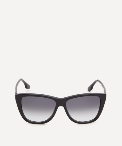 Victoria Beckham Acetate Square Sunglasses In Black