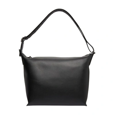Loewe Cubi Crossbody Bag In Black