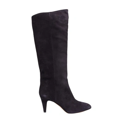 Isabel Marant Lispa Boots In Faded Black