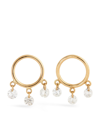 PERSÉE YELLOW GOLD AND DIAMOND BOHÈME EARRINGS