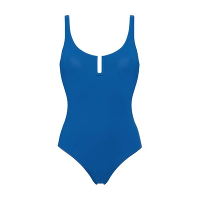 Eres Unanime Ultime Solid One-piece Swimsuit In Mediterranee