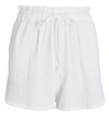 XIRENA STARLA COTTON GAUZE SHORTS