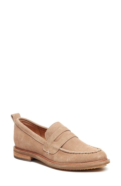 Kelsi Dagger Brooklyn Lens Penny Loafer In Beige