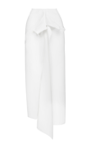 MATICEVSKI LINKING DRAPED MIDI SKIRT