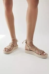 Teva Midform Infinity Gladiator Sandal In Beige