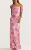 LOVESHACKFANCY WOMEN'S TANNIE STRAPLESS SEQUINED MAXI DRESS
